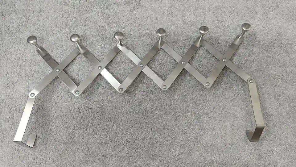 Portable door hanger stainless steel