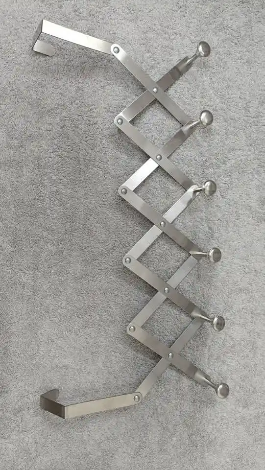 Portable door hanger stainless steel