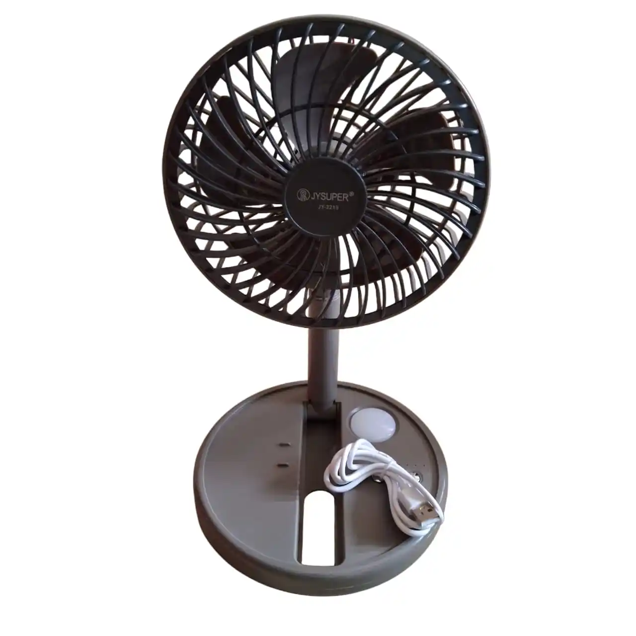 JY Super Rechargble 2215 model Fan with LED light
