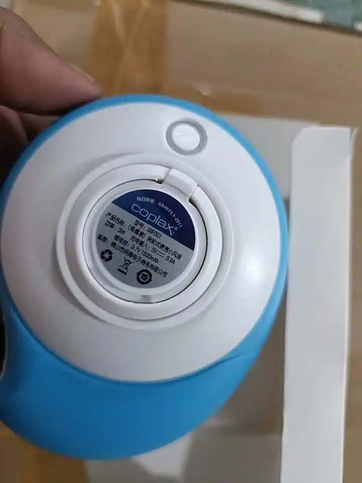 Coplax rechargeable mini hand fan